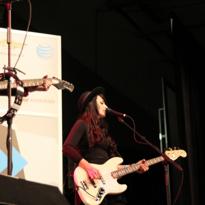 Dum Dum Girls Perform at ACC Day Stage at SXSW